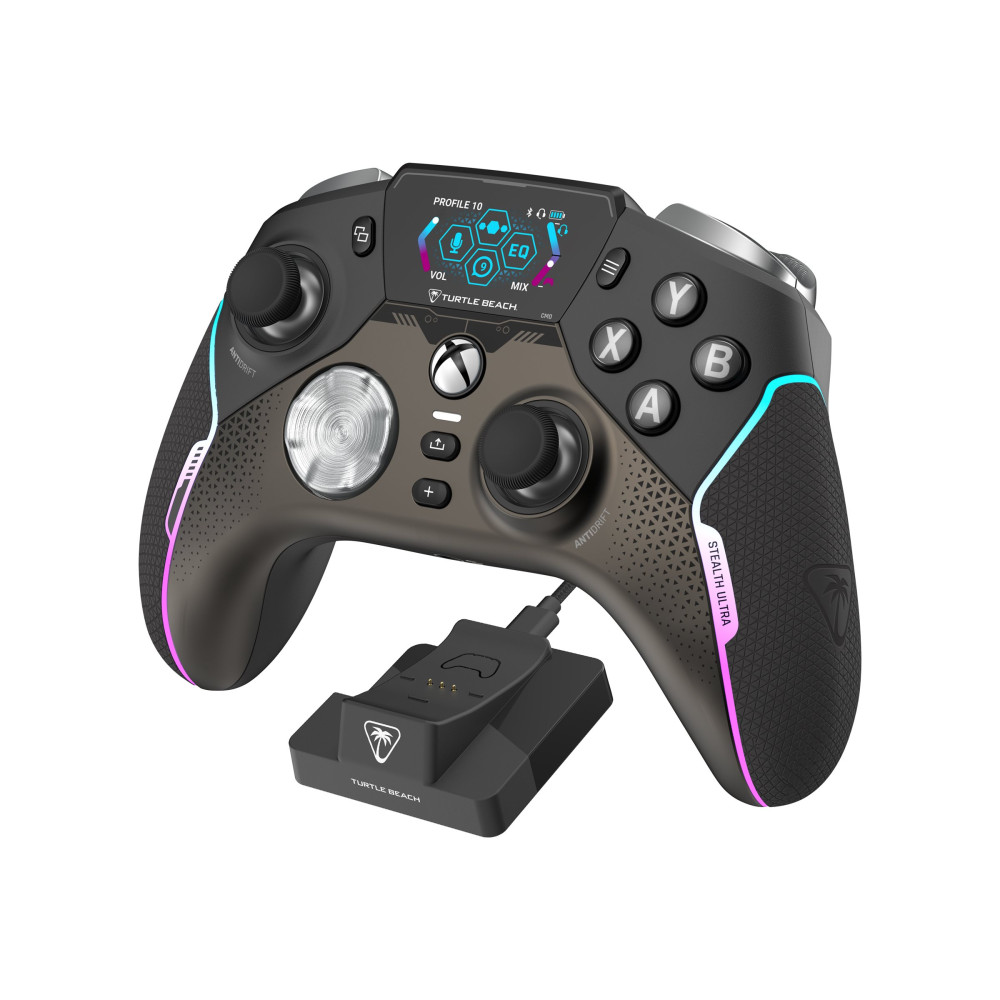 Produktbild för Turtle Beach Stealth Ultra - Rapid Charge Dock - spelkontroll - trådlös, kabelansluten - 2.4 GHz/Bluetooth