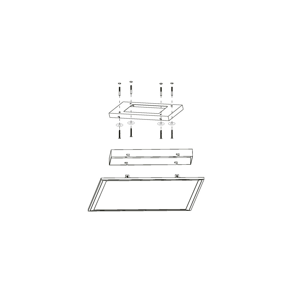 Produktbild för EGLO SALO-A PANEL 600X600 4000LM 2700-6500K VIT M/FJÄRRKONTR...
