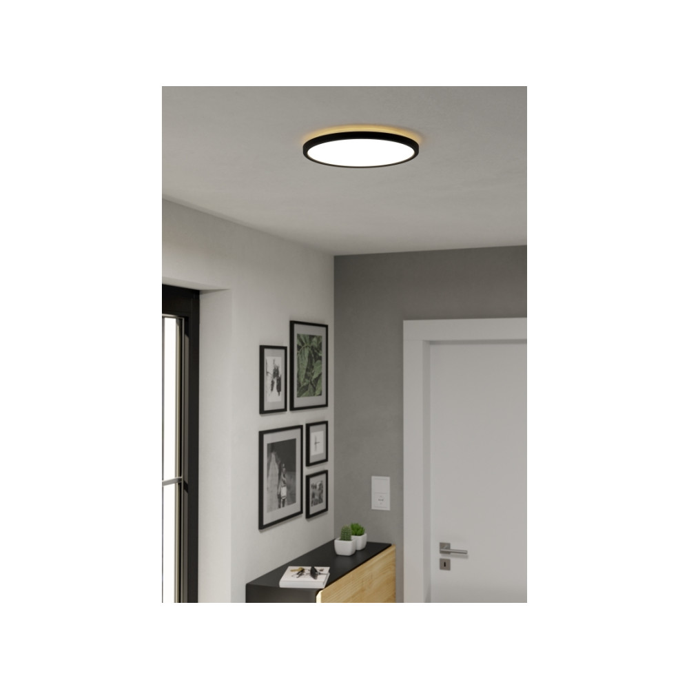 Produktbild för EGLO ROVITO-Z LOFT Ø300 RGB/CCT 14.4W 1800LM M/FJERNB. IP44...