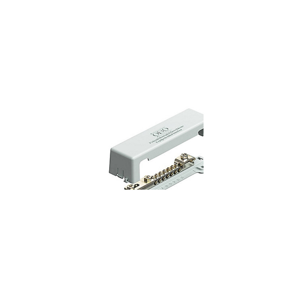 Produktbild för Potentialutjämningsskena för 7x2,5-25 mm² + 1x50 mm² + 4x30...