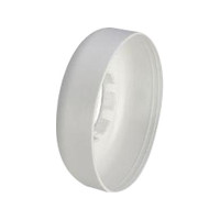 Produktbild för Purus vit plastplattset 32 mm med höjd 65 mm och bredd 95 mm