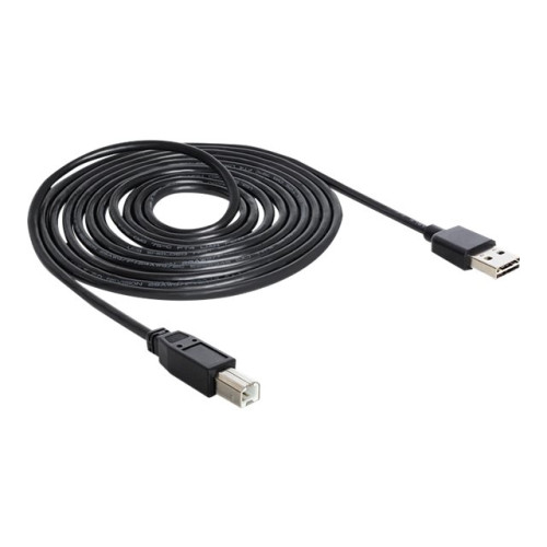 DeLOCK Delock Easy - USB-kabel - USB till USB typ B - 5 m