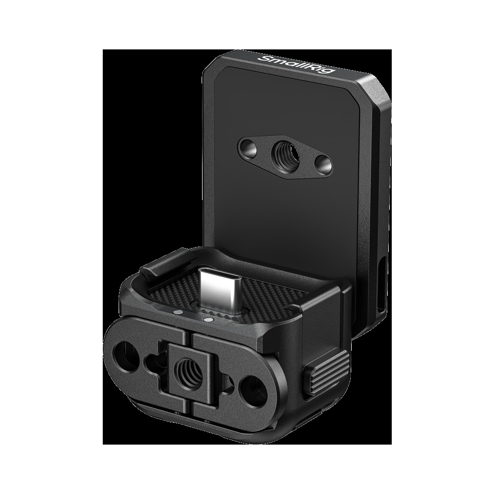 Produktbild för SmallRig 6359 Attachable Quick Release Backplate Mount Support with USB-C Port for DJI Osmo Pocket 4