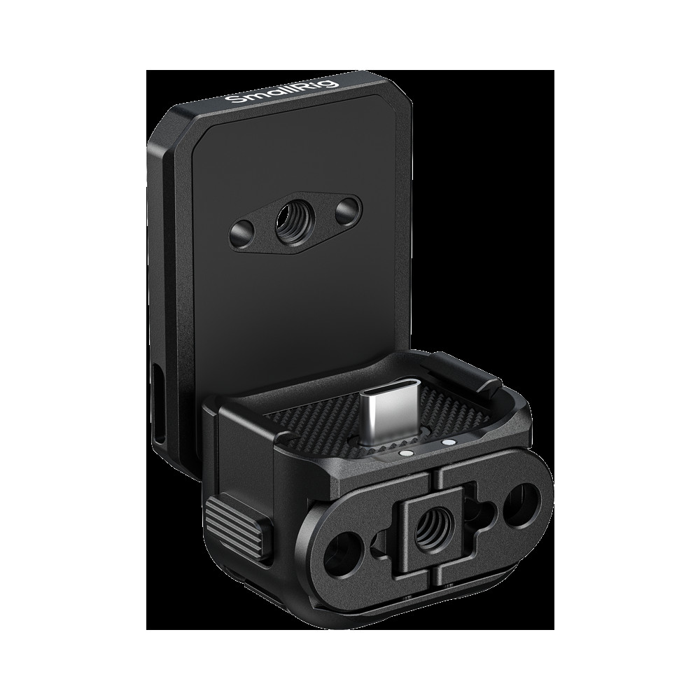 Produktbild för SmallRig 6359 Attachable Quick Release Backplate Mount Support with USB-C Port for DJI Osmo Pocket 4