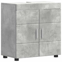 Produktbild för Badrumsmöbelset TULUM 5 pcs Betonggrå 60 x 34 x 63 cm