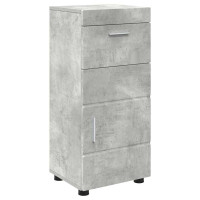 Produktbild för Badrumsmöbelset TULUM 5 pcs Betonggrå 60 x 34 x 63 cm
