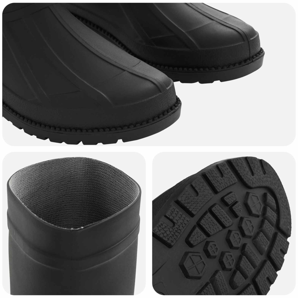 Produktbild för Regnstövlar PVC Storlek 44 Svart