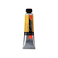 Produktbild för Cobra Artist vattenblandbar oljefärg tub Cadmium Yellow Medi...