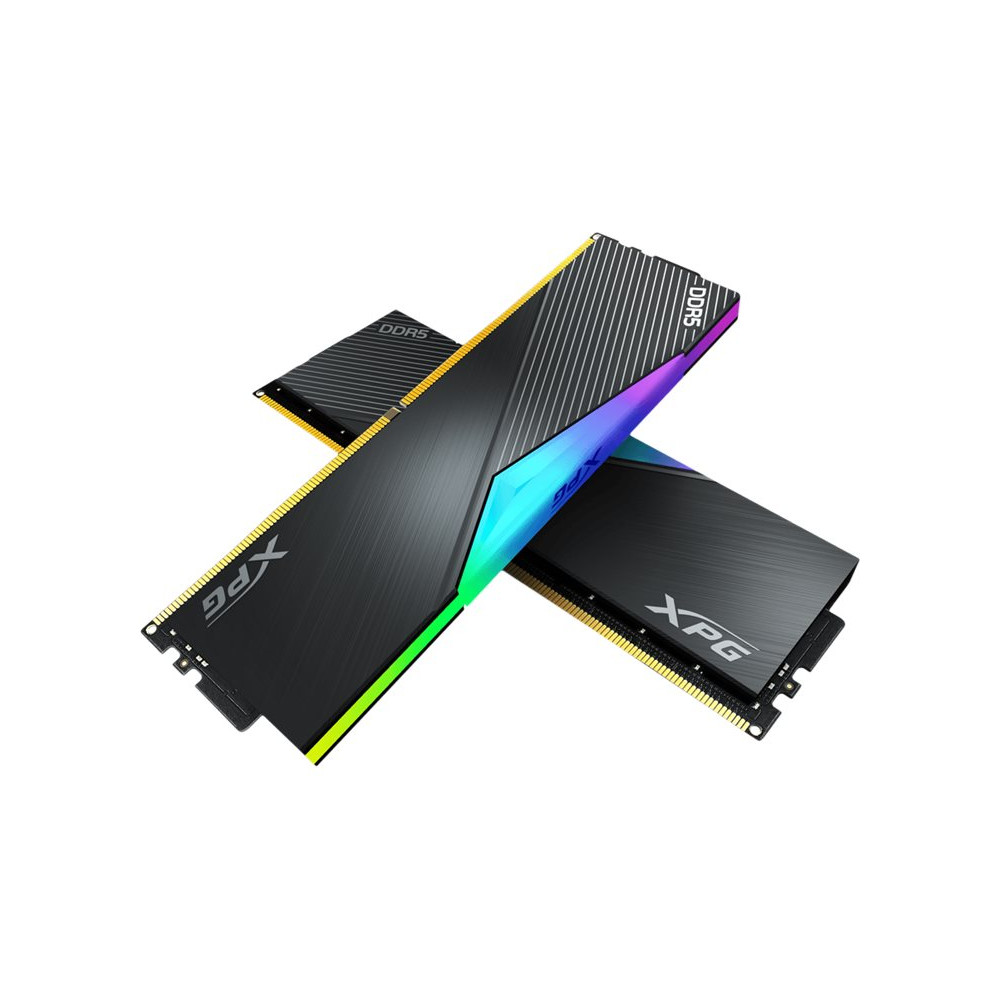 Produktbild för XPG LANCER RGB - DDR5 - sats - 32 GB: 2 x 16 GB - DIMM 288-pin - 6000 MHz / PC5-48000 - ej buffrad