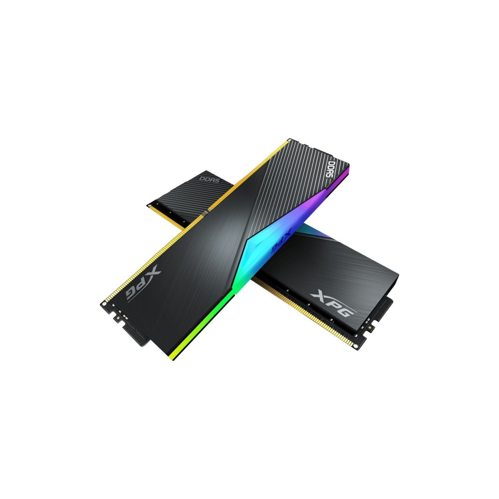 Produktbild för XPG LANCER RGB - DDR5 - sats - 32 GB: 2 x 16 GB - DIMM 288-pin - 6000 MHz / PC5-48000 - ej buffrad