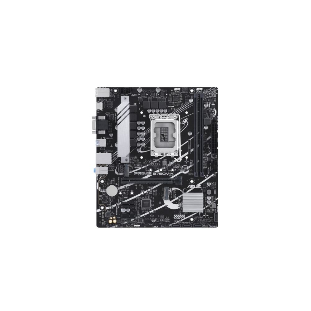 Produktbild för ASUS PRIME B760M-K - moderkort - micro ATX - LGA1700-uttag - B760