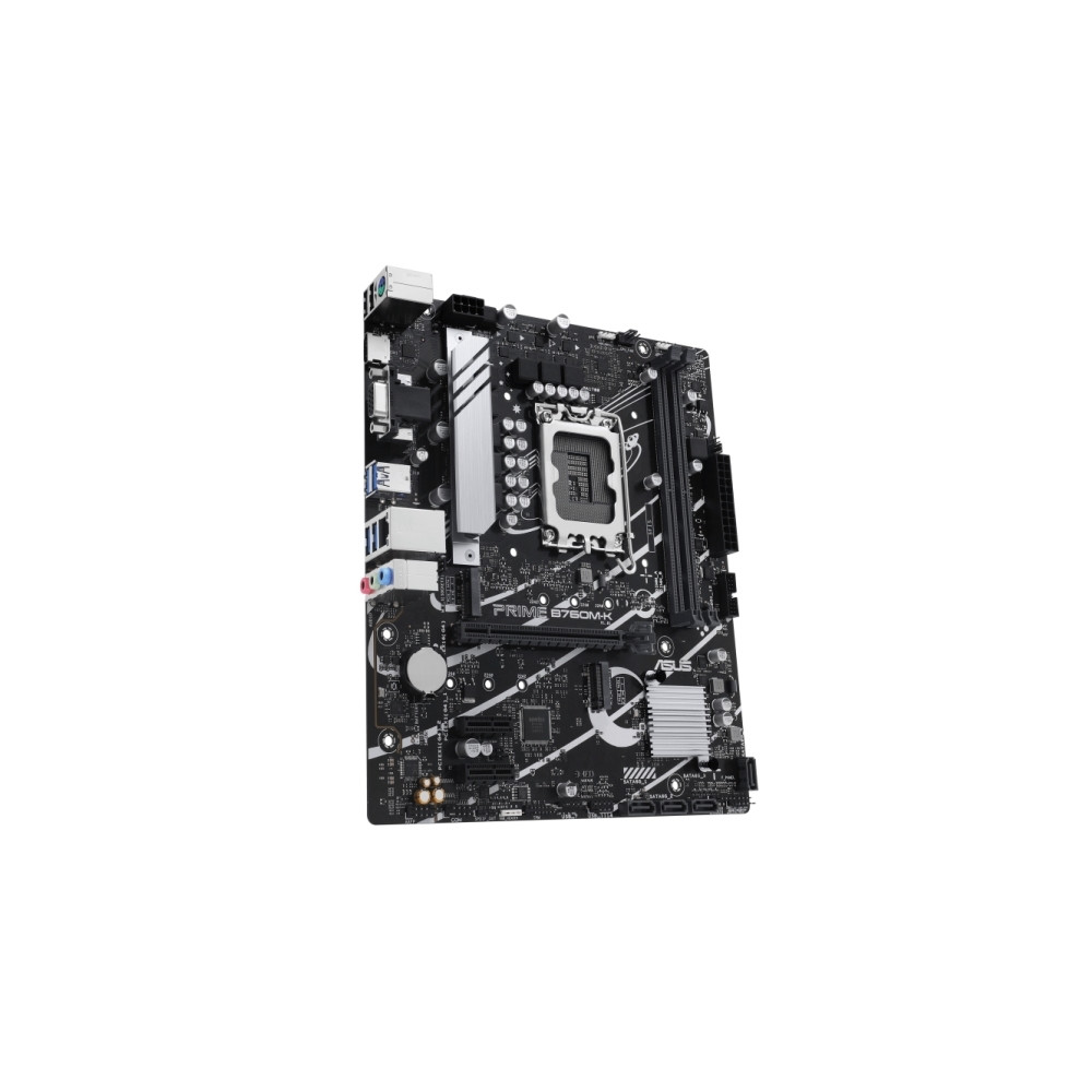 Produktbild för ASUS PRIME B760M-K - moderkort - micro ATX - LGA1700-uttag - B760