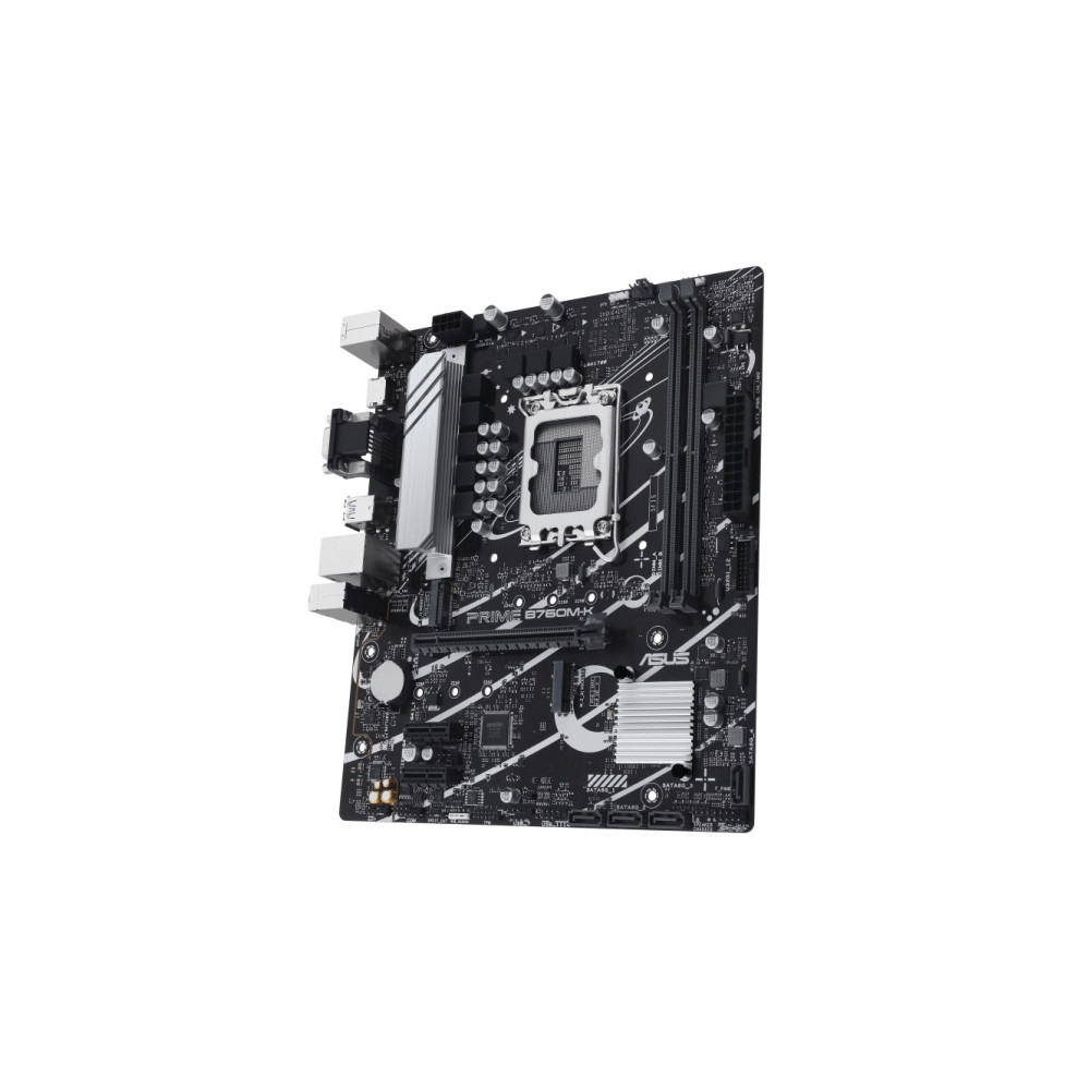 Produktbild för ASUS PRIME B760M-K - moderkort - micro ATX - LGA1700-uttag - B760