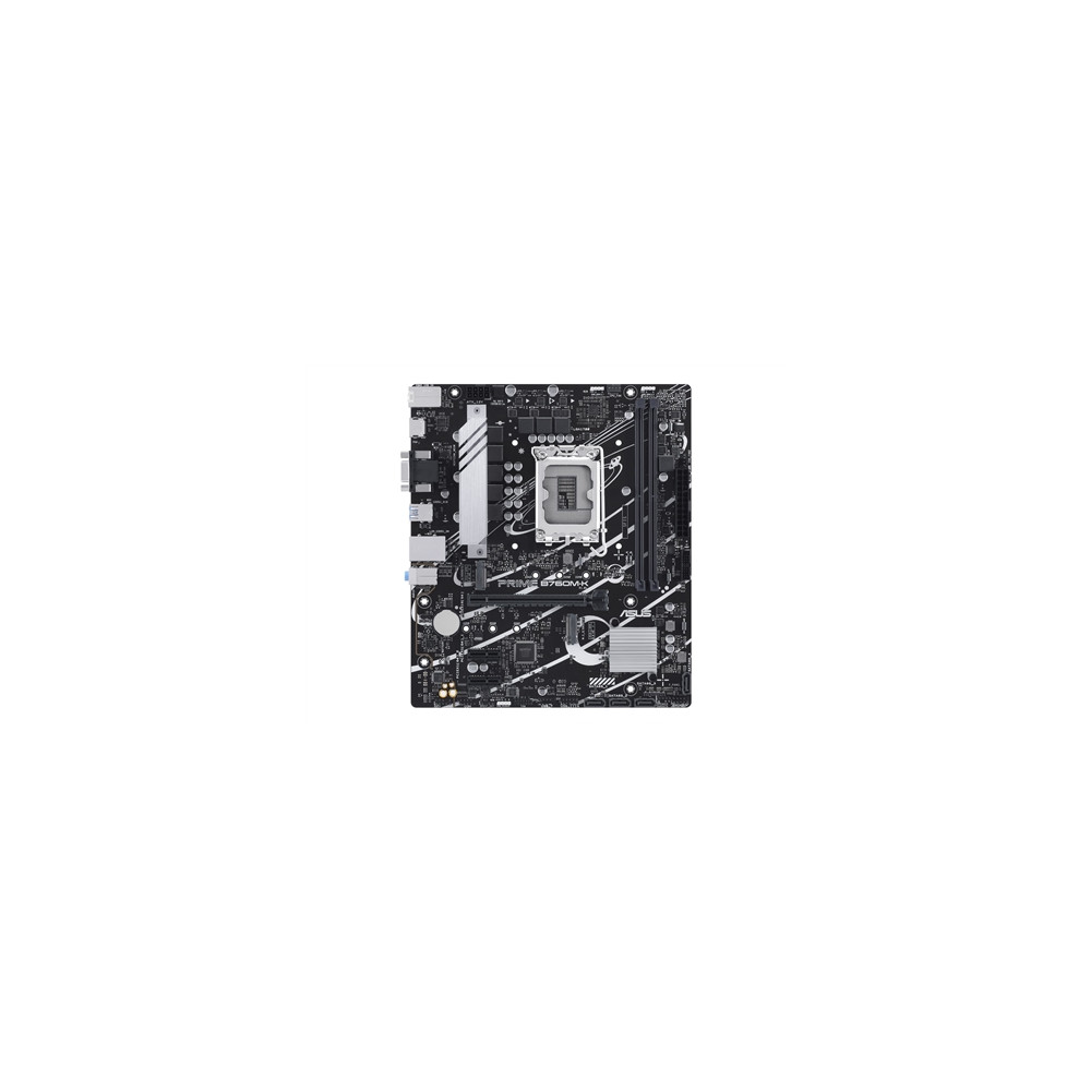 Produktbild för ASUS PRIME B760M-K - moderkort - micro ATX - LGA1700-uttag - B760