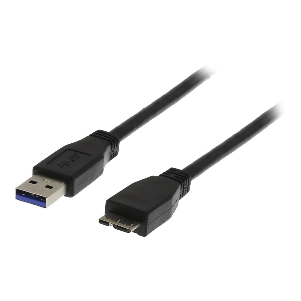 Produktbild för DELTACO USB3-005 - USB-kabel - USB typ A till Micro-USB typ B - 50 cm