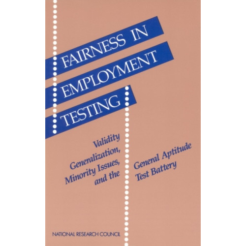 National Academies Press Fairness in Employment Testing (häftad, eng)