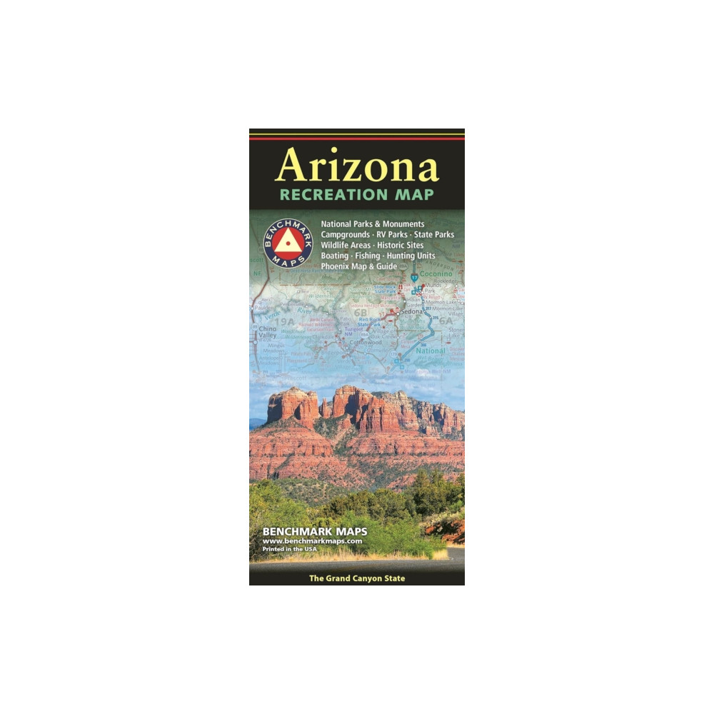 Produktbild för Arizona Recreation Map