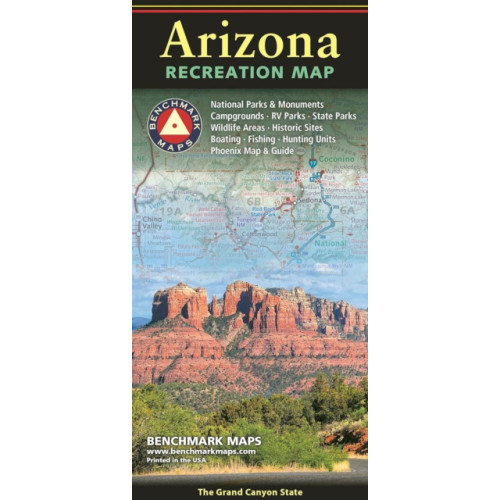 Benchmark Maps Arizona Recreation Map