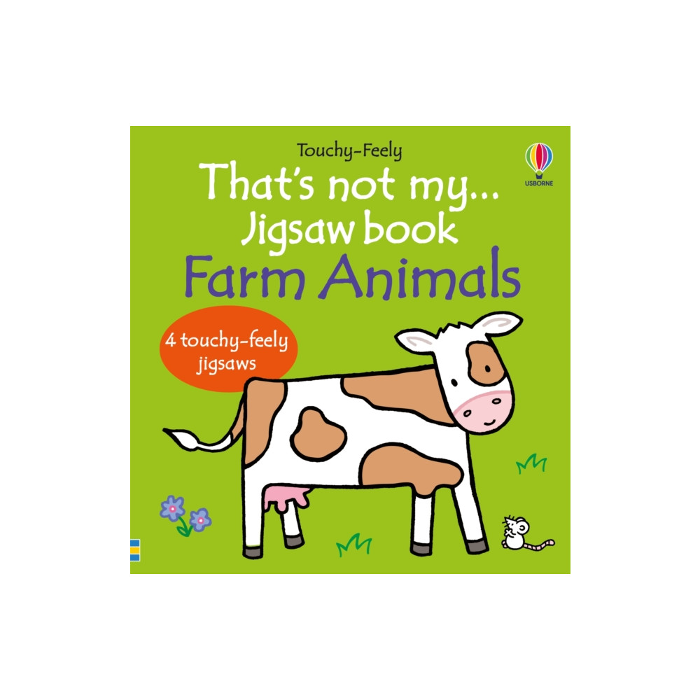Produktbild för That's not my... jigsaw book: Farm Animals (bok, board book, eng)