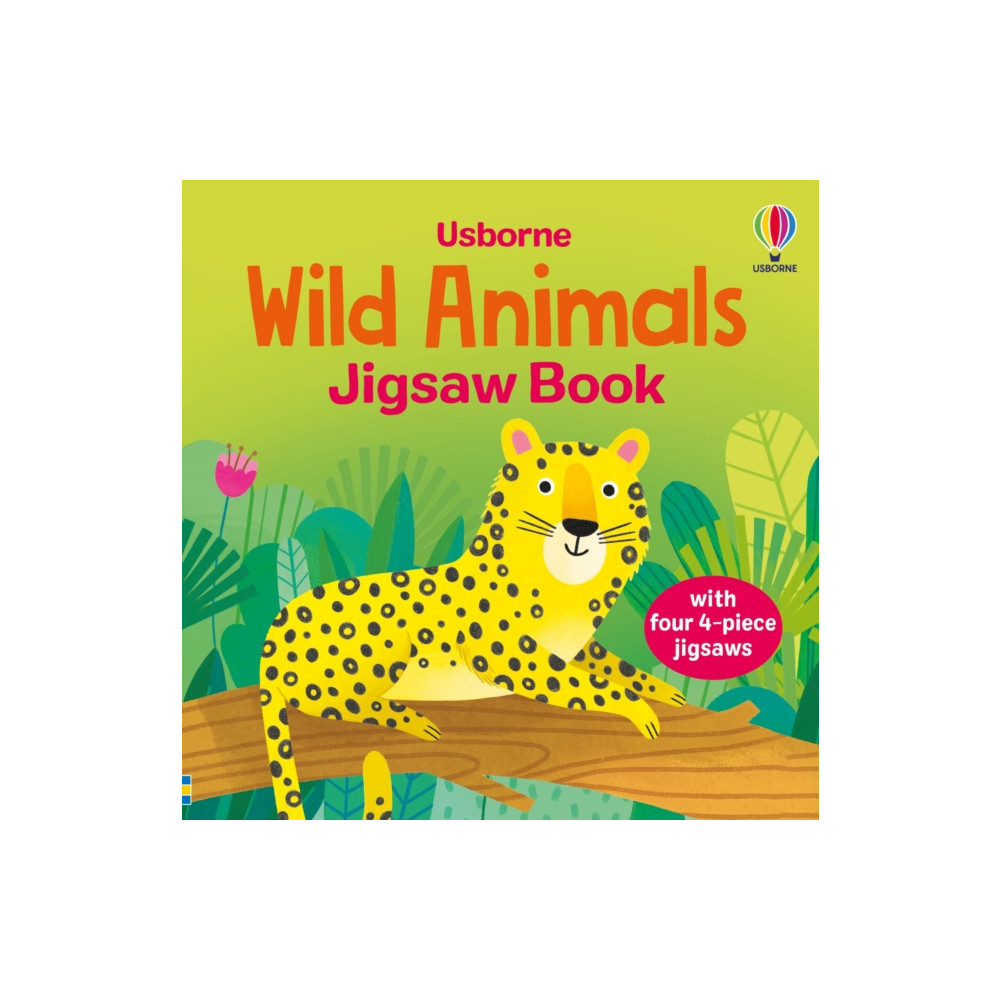 Produktbild för Wild Animals Jigsaw Book (bok, board book, eng)