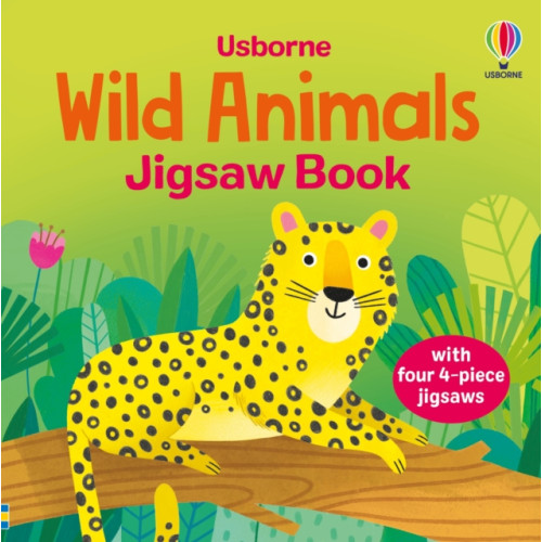 Usborne Publishing Ltd Wild Animals Jigsaw Book (bok, board book, eng)