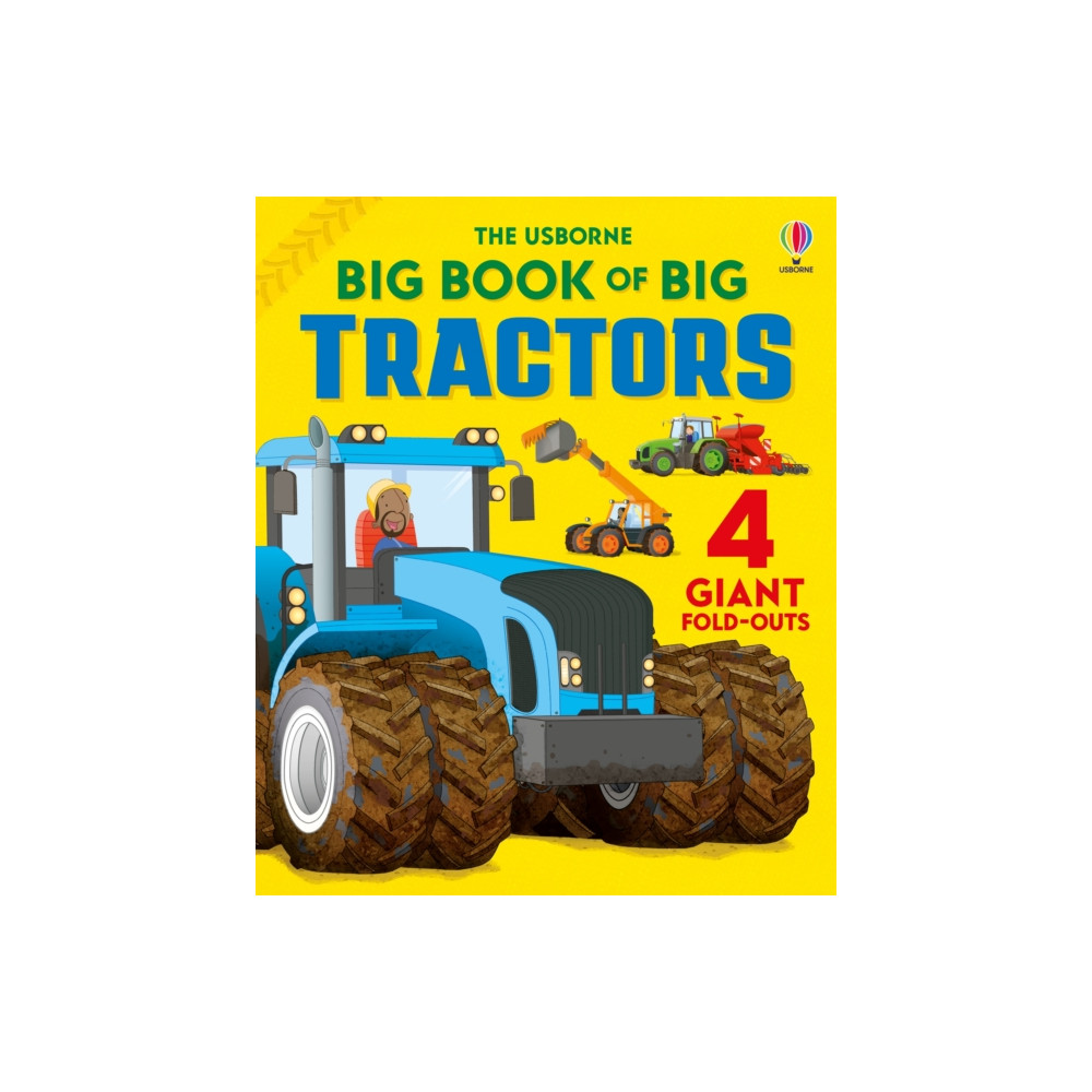 Produktbild för Big Book of Big Tractors (inbunden, eng)