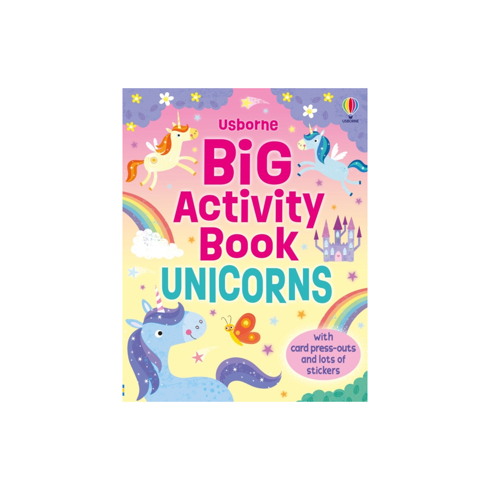 Produktbild för Big Activity Book Unicorns (häftad, eng)