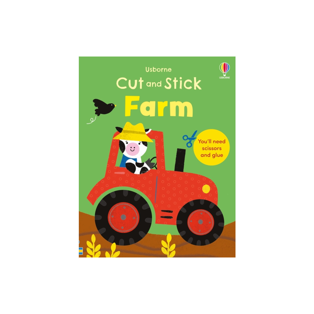 Produktbild för Cut and Stick Farm (häftad, eng)