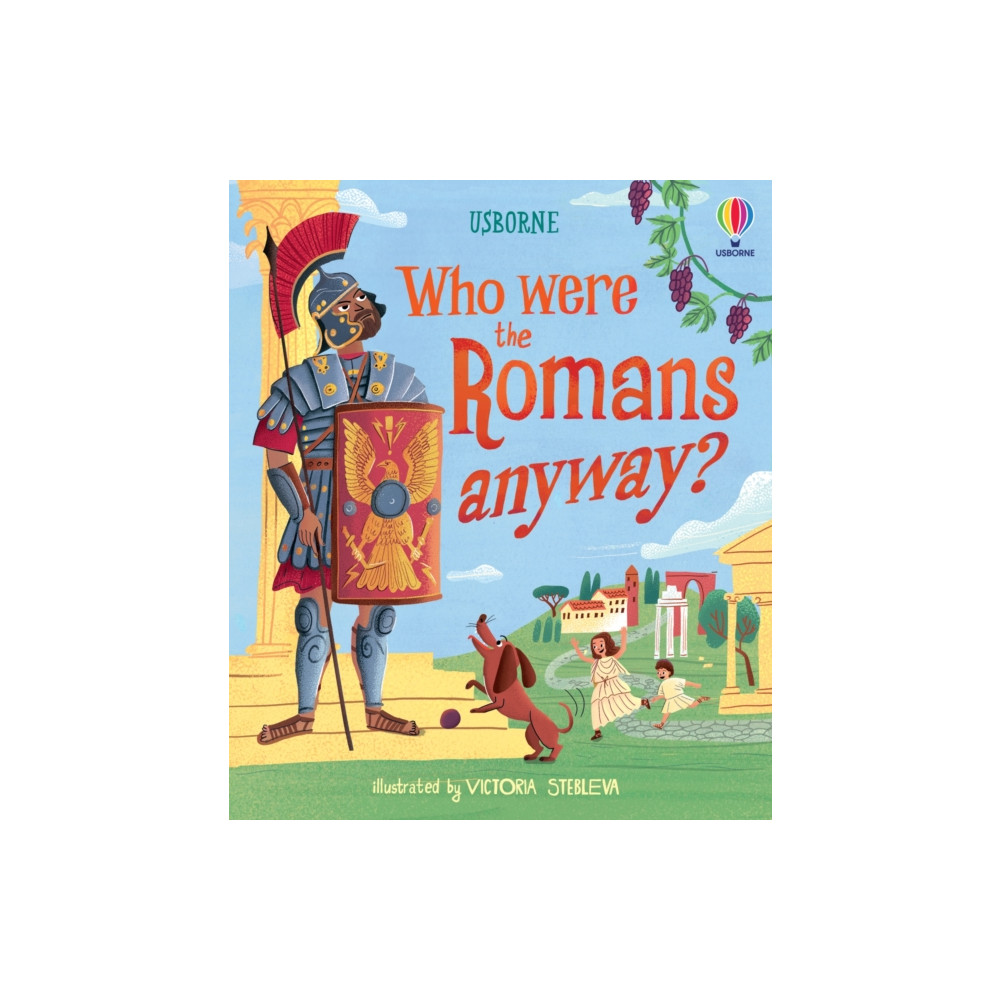 Produktbild för Who were the Romans anyway? (inbunden, eng)