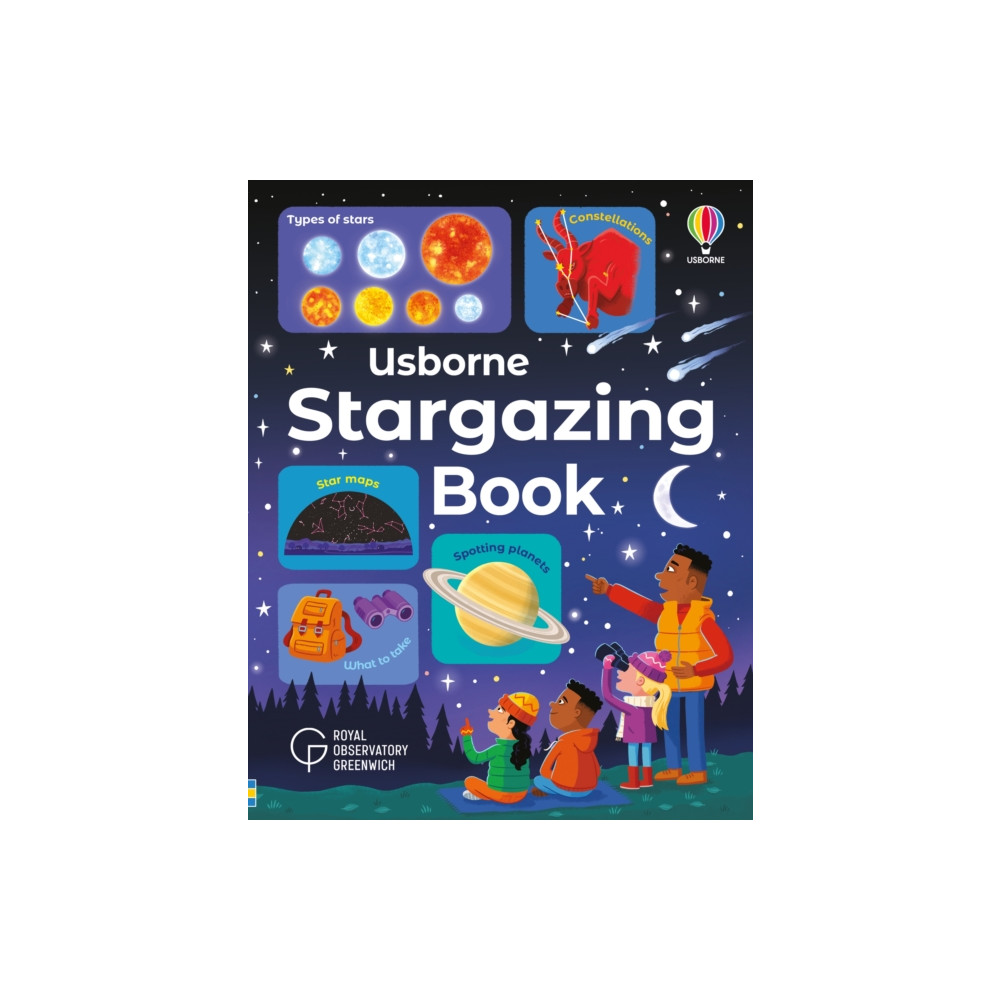 Produktbild för Usborne Stargazing Book (inbunden, eng)