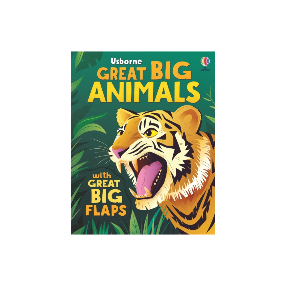Produktbild för Great Big Animals (with great big flaps) (bok, board book, eng)