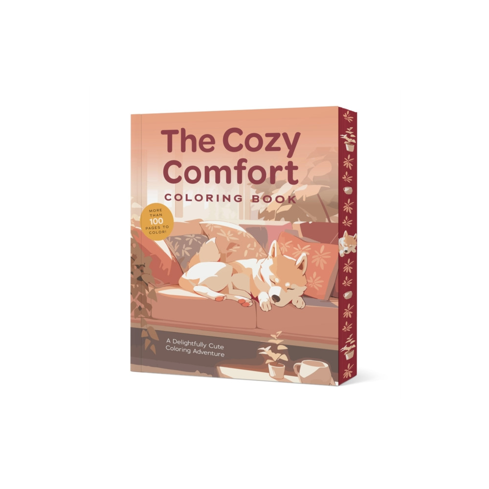 Produktbild för The Cozy Comfort Coloring Book (häftad, eng)