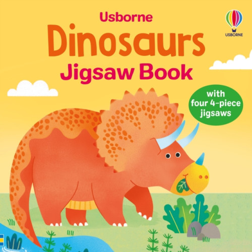 Usborne Publishing Ltd Dinosaurs Jigsaw Book (bok, board book, eng)