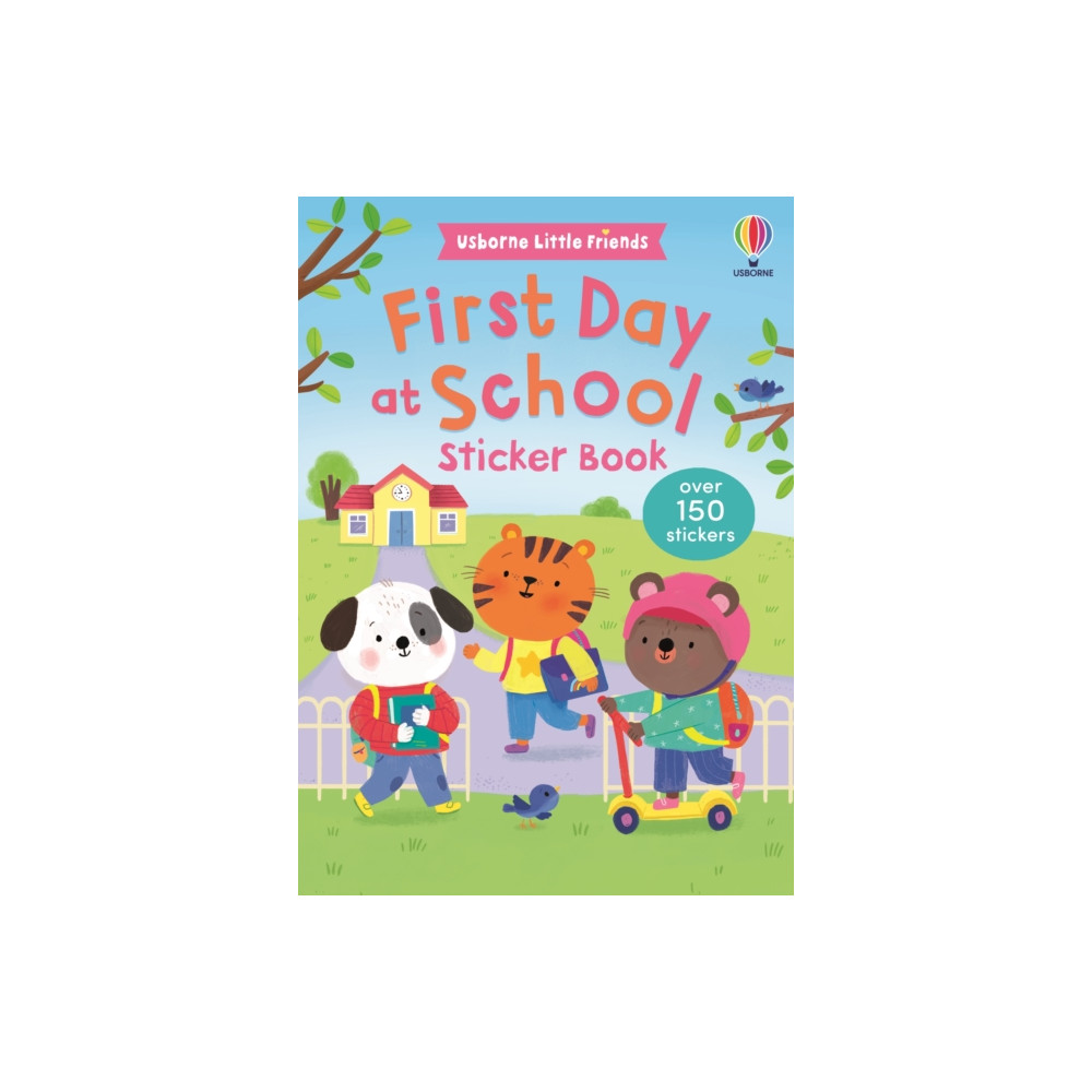 Produktbild för First Day at School Sticker Book (häftad, eng)