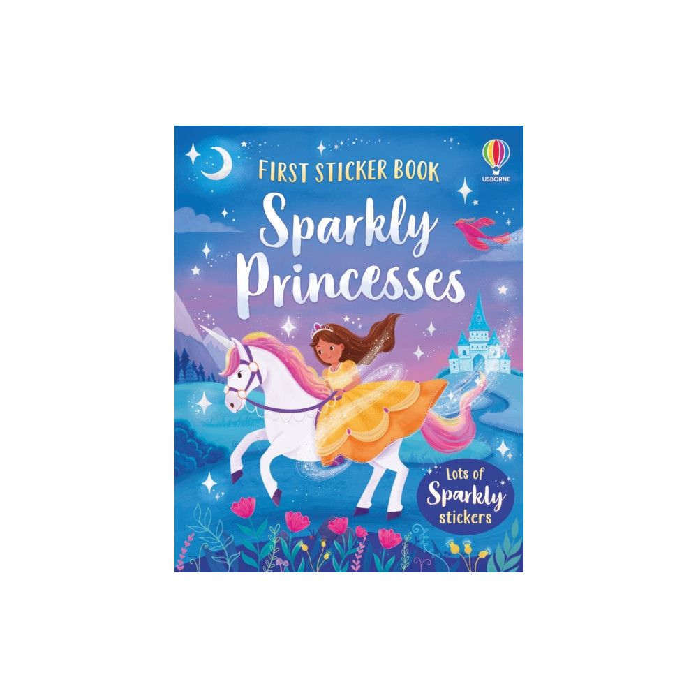 Produktbild för First Sticker Book Sparkly Princesses (häftad, eng)