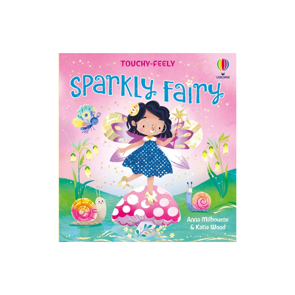 Produktbild för Touchy-Feely Sparkly Fairy (bok, board book, eng)