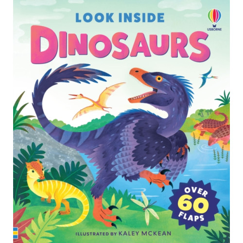 Usborne Publishing Ltd Look Inside Dinosaurs (bok, board book, eng)