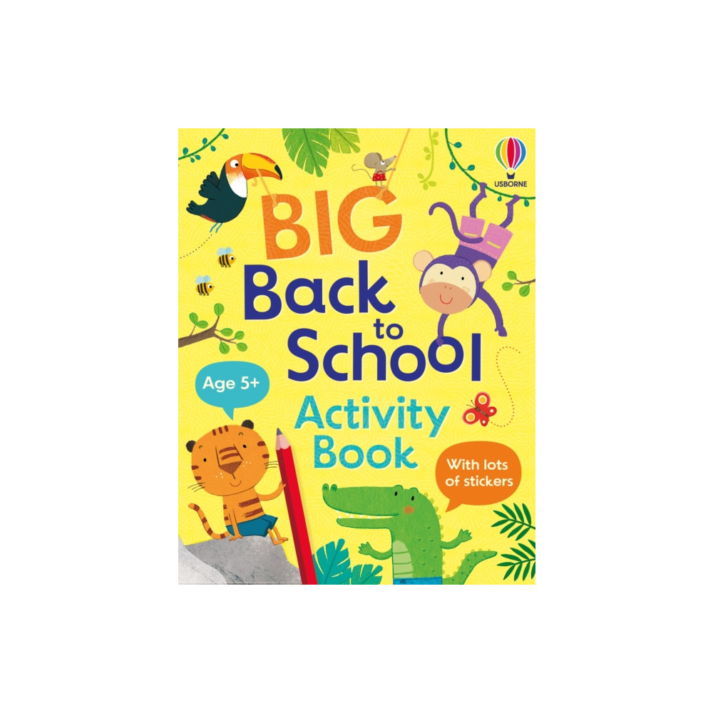 Produktbild för Big Back to School Activity Book (häftad, eng)