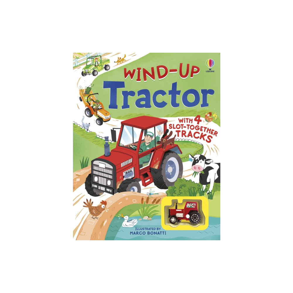 Produktbild för Wind-up Tractor (bok, board book, eng)