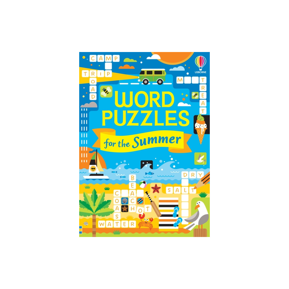 Produktbild för Word Puzzles for the Summer (häftad, eng)