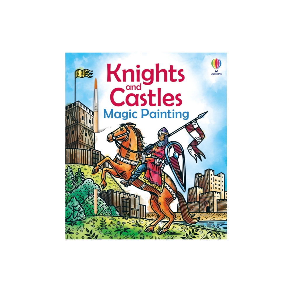 Produktbild för Knights and Castles Magic Painting (häftad, eng)