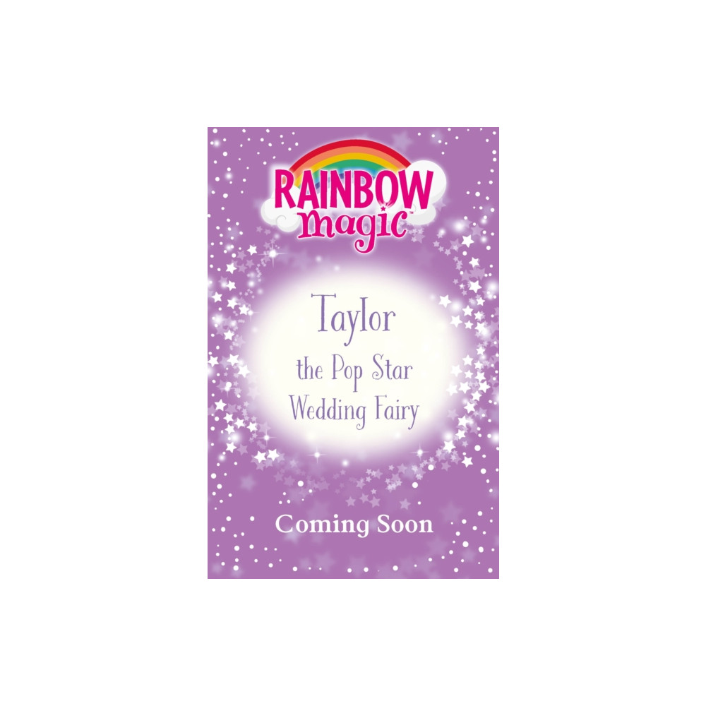 Produktbild för Rainbow Magic: Taylor the Pop Star Wedding Fairy (häftad, eng)