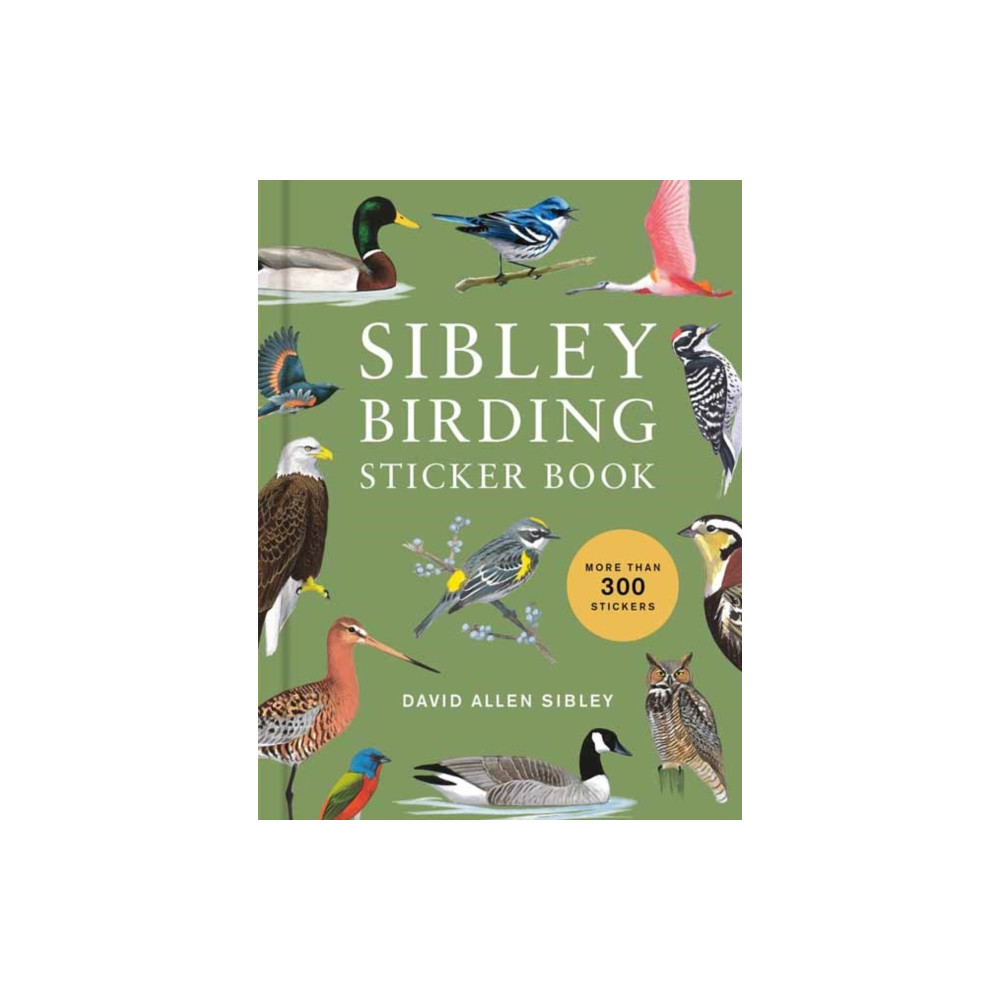 Produktbild för Sibley Birding Sticker Book (inbunden, eng)