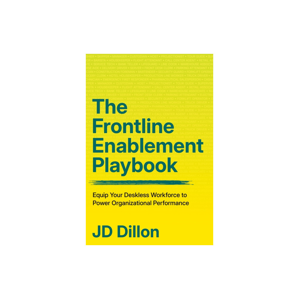 Produktbild för The Frontline Enablement Playbook (häftad, eng)