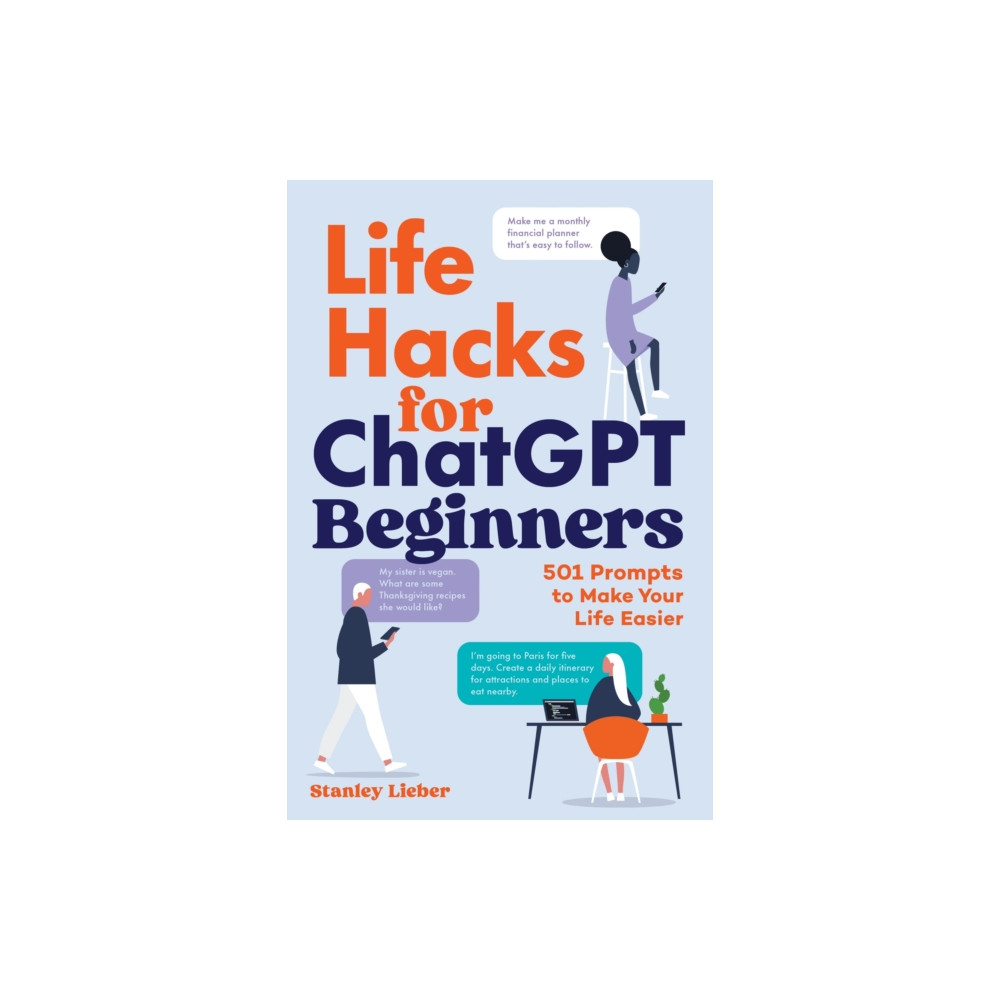 Produktbild för Life Hacks for ChatGPT Beginners (häftad, eng)