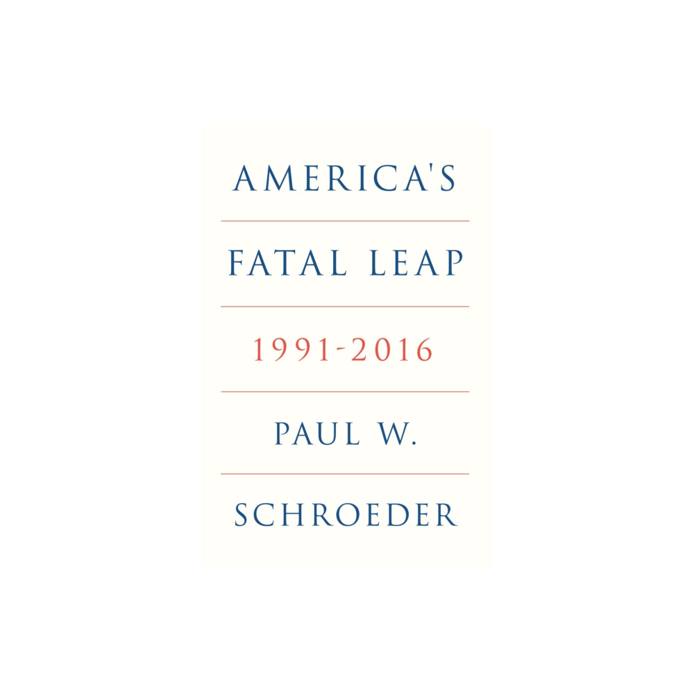 Produktbild för America's Fatal Leap (häftad, eng)