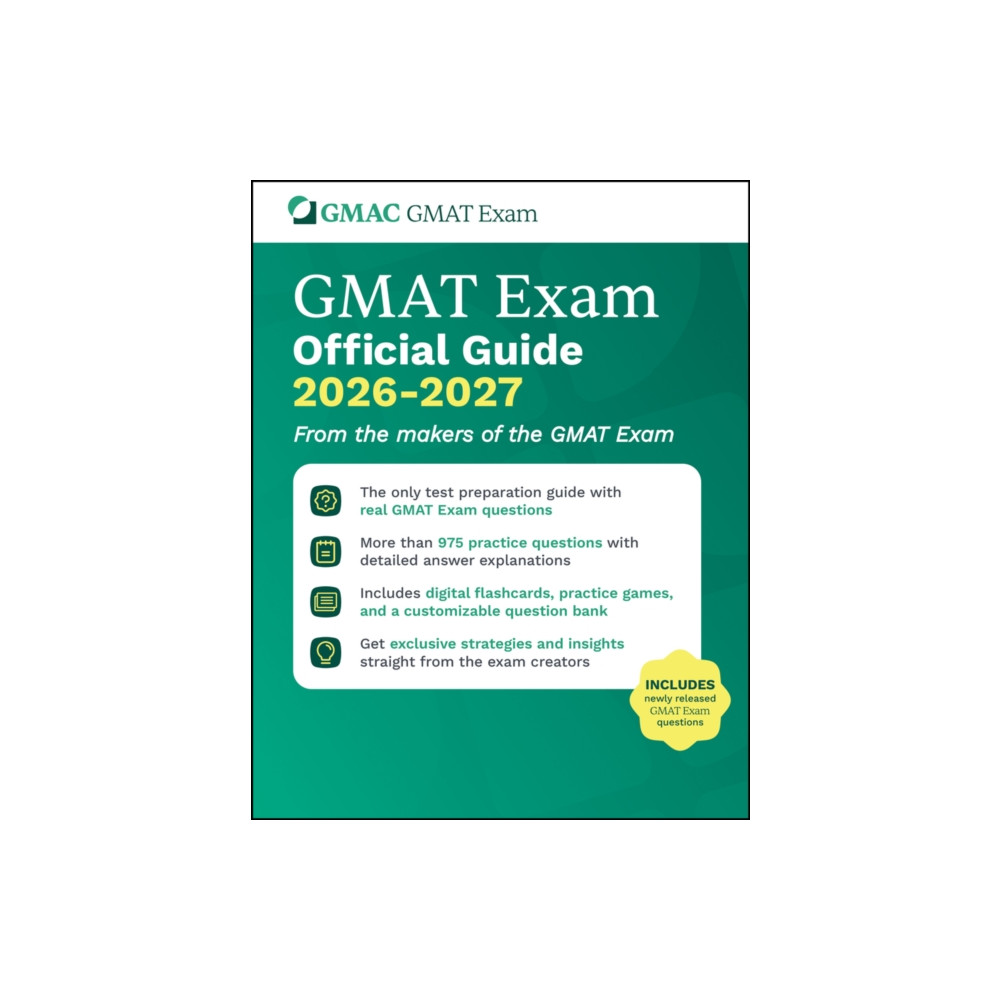 Produktbild för GMAT Official Guide 2026 - 2027 (häftad, eng)