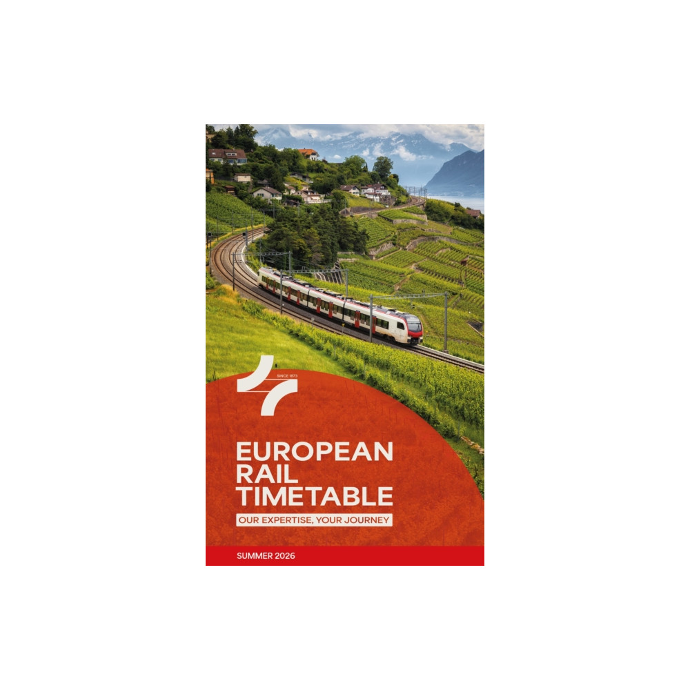 Produktbild för European Rail Timetable Summer 2026 (häftad, eng)