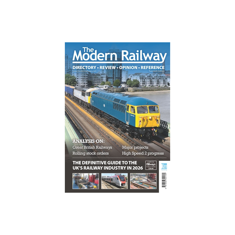 Produktbild för The Modern Railway (inbunden, eng)