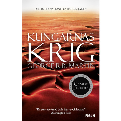 George R.R. Martin Game of thrones - Kungarnas krig (bok, storpocket)